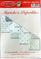 N2 Marieke`s Paperbloc 32 vel A5 karton 4 vers. Motieven