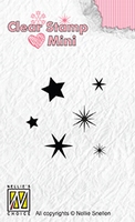 MAFS009 Clear stamps mini Stars