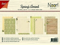 6011/0656 Papierset - Noor - Design - Spring's Arrival