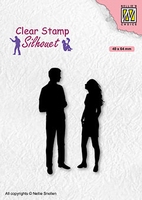 SIL086 Clear stamps Teenagers serie a date